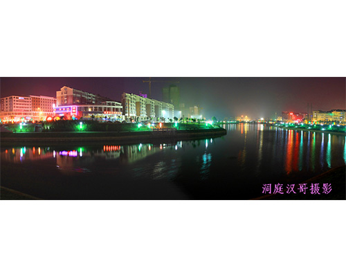 小葉湖公園夜景